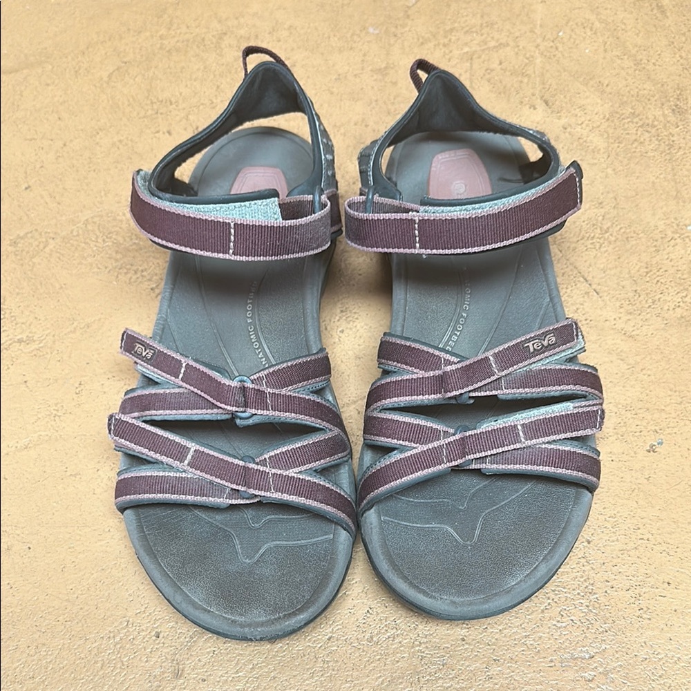 Teva Women's Sandals - Gray and Purple